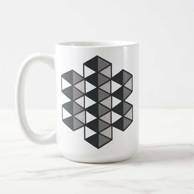 Joined Triangles  Mug (Left)
