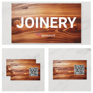 Joinery Stylish  Business Card