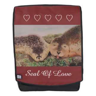Joint de sac à dos d'emblème d'amour