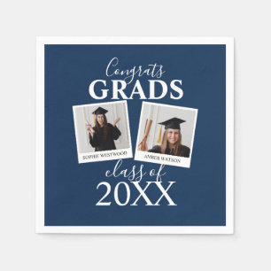 Joint Graduation 2 Photo Napkins