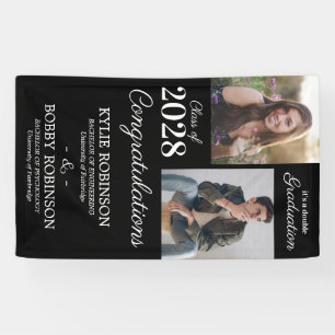 Joint Graduation Party Banner