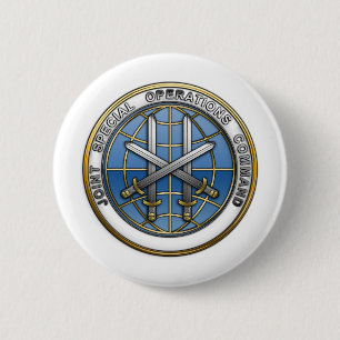 Joint Special Operations Command 2 Inch Round Button