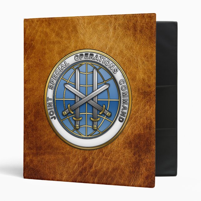 Joint Special Operations Command Binder (Front/Inside)