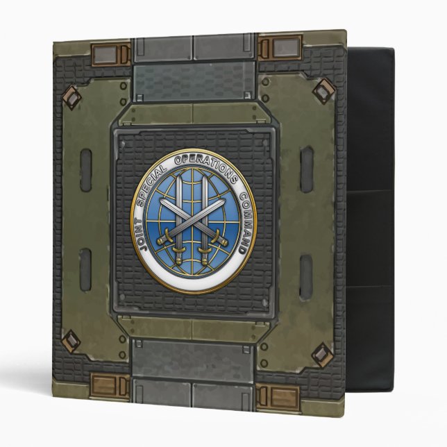 Joint Special Operations Command Binder (Front/Inside)