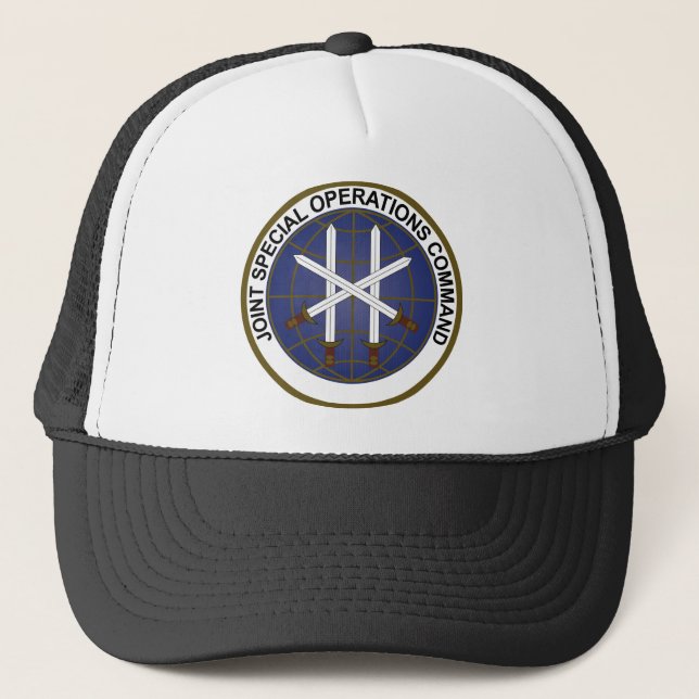 Joint Special Operations Command  (JSOC) Trucker Hat (Front)