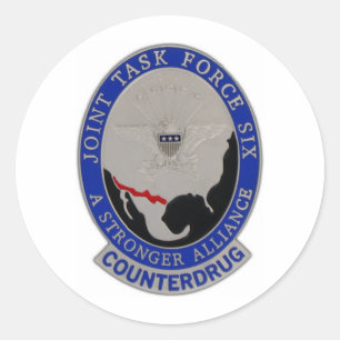 JOINT TASK FORCE 6 CLASSIC ROUND STICKER