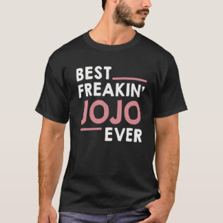 Jojo Shirts for Women Grandma Cute Best Freakin Jo