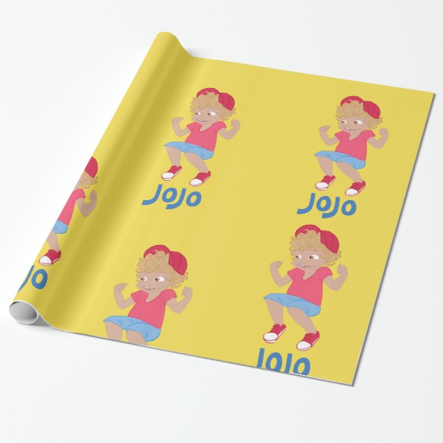 JoJo Wrapping Paper (Unrolled)