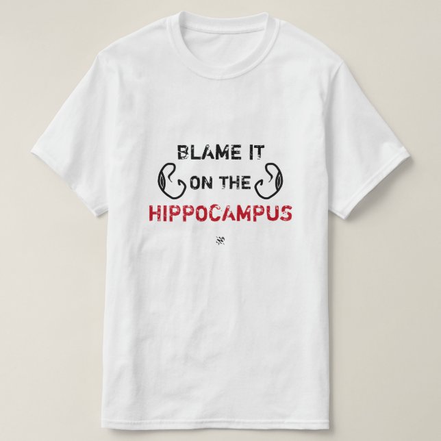 Joke about the brain T-Shirt (Design Front)