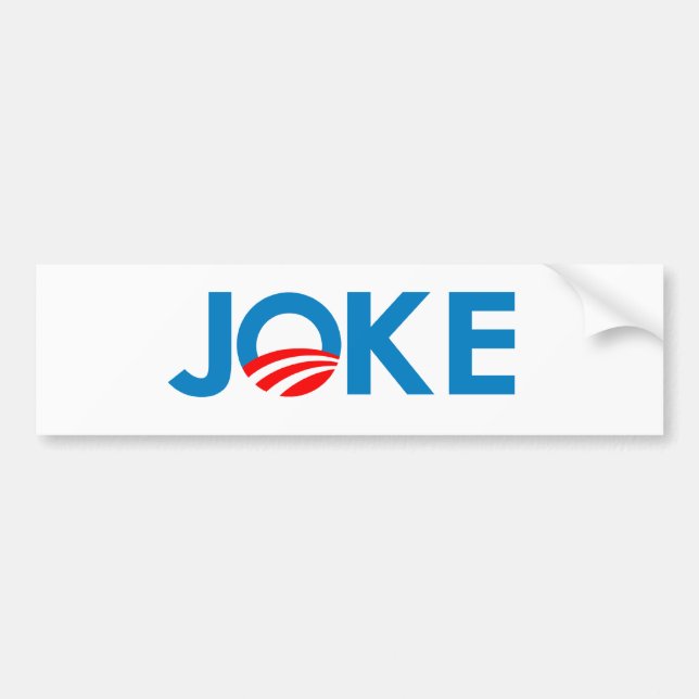 JOKE BUMPER STICKER (Front)