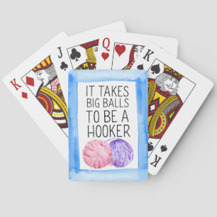 Joke Crochet Playing Cards