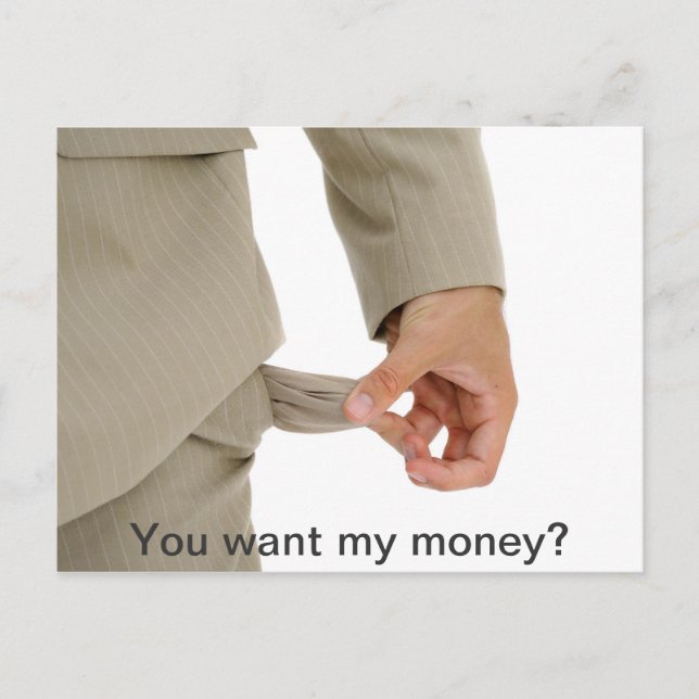 Joke for American Boss day Postcard (Front)