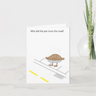 joke : pie card