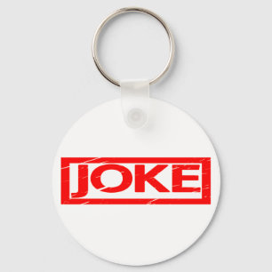 Joke Stamp Keychain