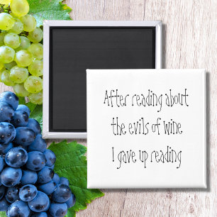 Joke wine quote gifts funny fridge novelty magnets