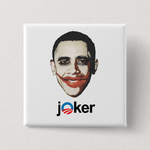 Joker 2 Inch Square Button