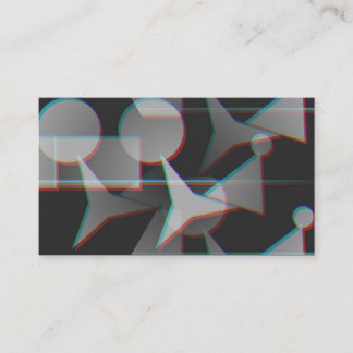 Joker 3D holographic BC Business Card