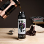 Joker and Batman Spade Playing Card Illustration Water Bottle<br><div class="desc">This Killing Joke style Joker and Batman playing card graphic features Joker with a crow bar! Check out this graphic on a t-shirt,  poster,  and many more customizable Zazzle products perfect for gifting or treating yourself!</div>