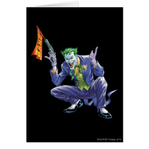 Joker avec fausse arme