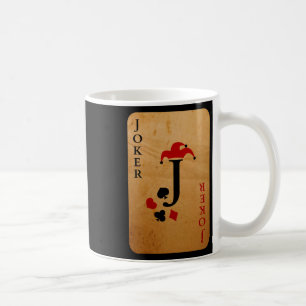 Joker Card Costume Halloween Deck Of Cards Coffee Mug