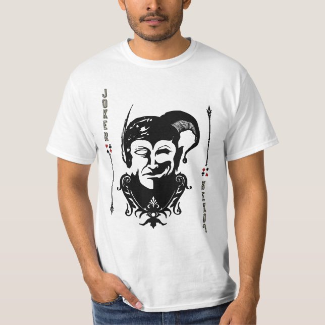 Joker Card Face T-Shirt (Front)