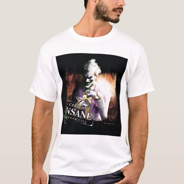 Joker - Certified Insane T-Shirt (Front)