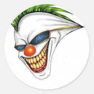 Joker Classic Round Sticker