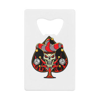 Joker Credit Card Bottle Opener