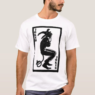 JOKER DEVIL DEMON POKER EMBROIDERED IRON ON PATCH T-Shirt