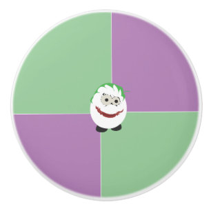 Joker Egg Ceramic Knob