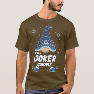 Joker Gnome Funny Hanukkah Family Matching Premium T-Shirt