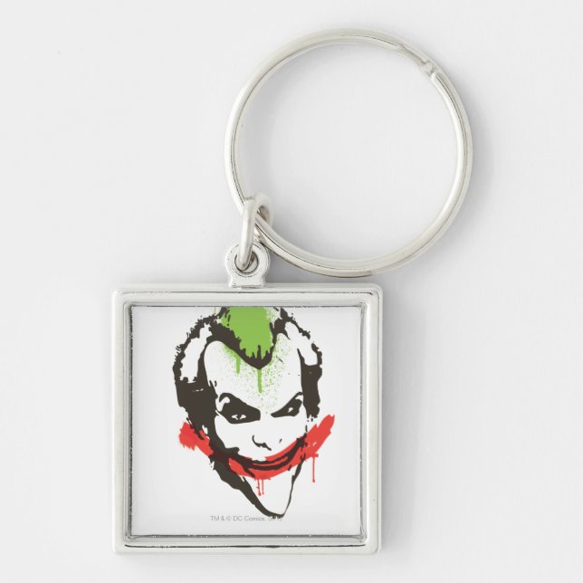 Joker Graffiti Keychain (Front)