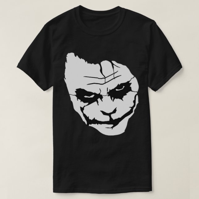 joker/Heath Ledger T-Shirt (Design Front)