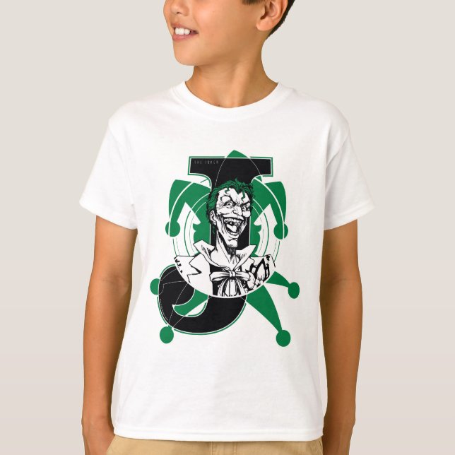 Joker J Clown Logo T-Shirt (Front)