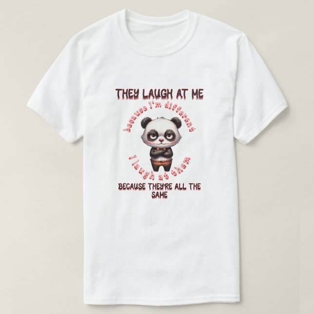 joker panda T-Shirt (Design Front)
