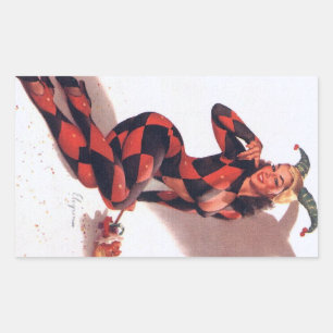Joker Pin Up Sticker
