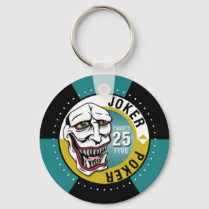 Joker Poker Keychain
