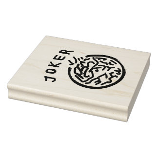 Joker Rubber Stamp