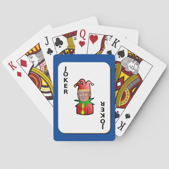 Joker Trump Playing Cards (Back)