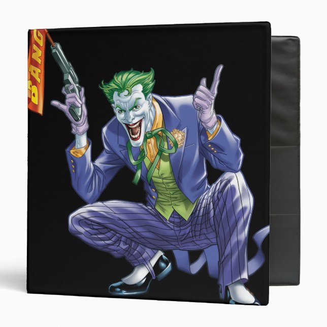 Joker with fake gun binder (Front/Inside)