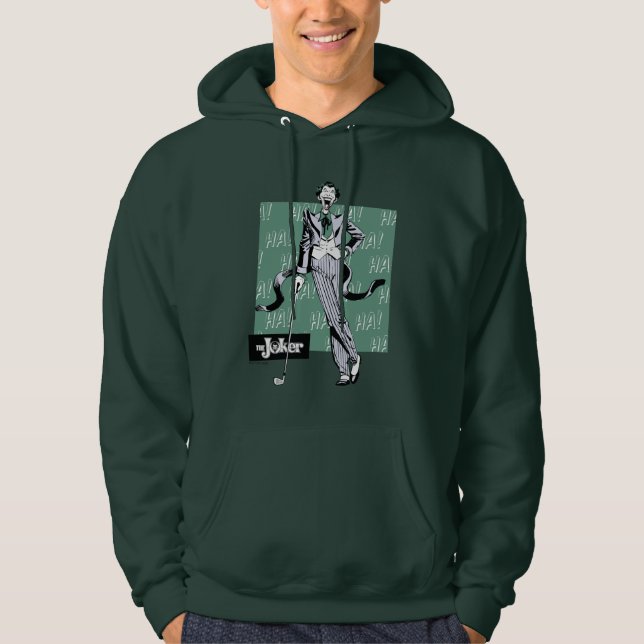 Joker With Golf Club Hoodie (Front)