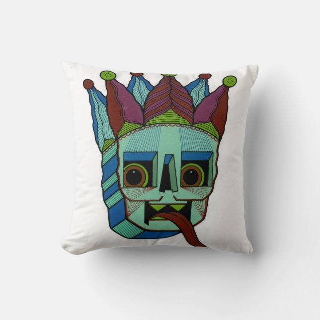jokers throw pillow (Front)