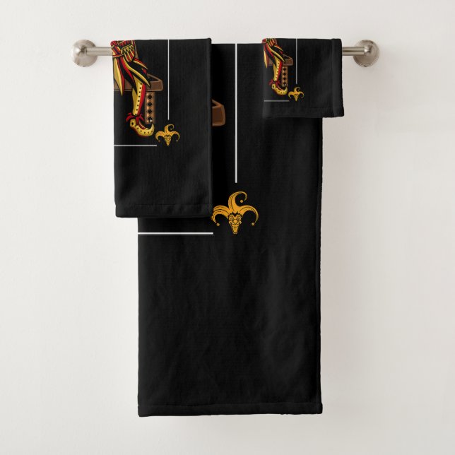 Jokers Wild Bath Towel Set (Insitu)