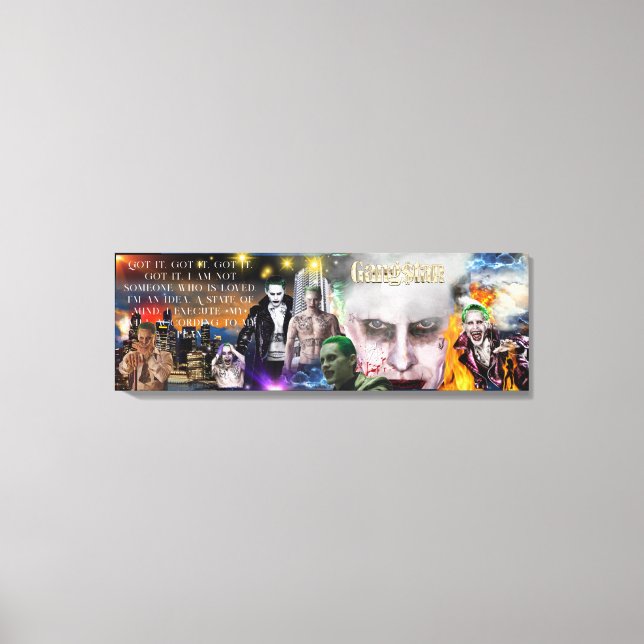 jokers wild canvas print (Front)