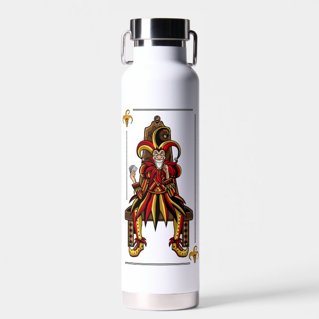 Jokers Wild Water Bottle (Front)