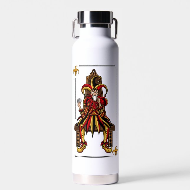 Jokers Wild Water Bottle (Front)