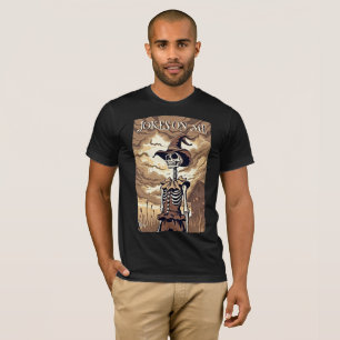 Jokes on Me: Cool Skeleton Clown T-Shirt