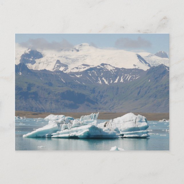 Jokulsarlon Iceland Postcard (Front)