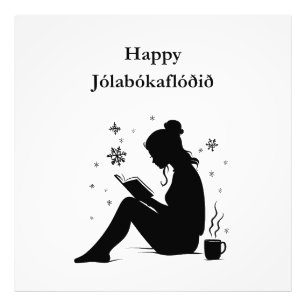 Jolabokaflod - Iceland Book Flood Photo Print
