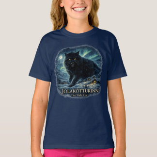 Jólakötturinn Yule Cat Iceland Christmas Folklore T-Shirt